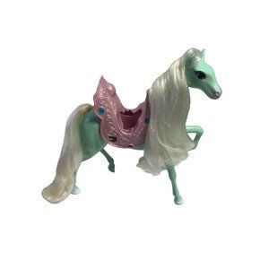 Tyco Secret Wish Horses 1994 teal with white hair Vintage